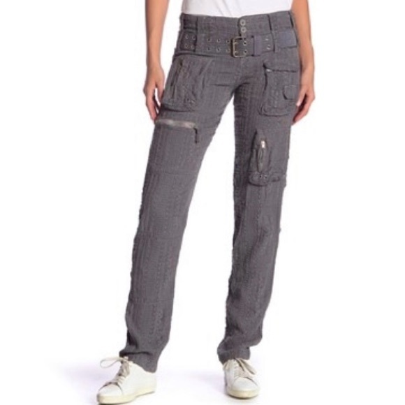 Johnny Was Pants - Johnny Was Leloile Cargo Pant Size 10